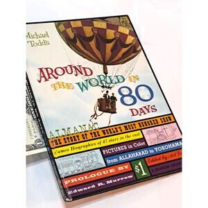 Michael Todd's Around the World in 80 Days Almanac (1956 Movie Tie-In Hardcover)